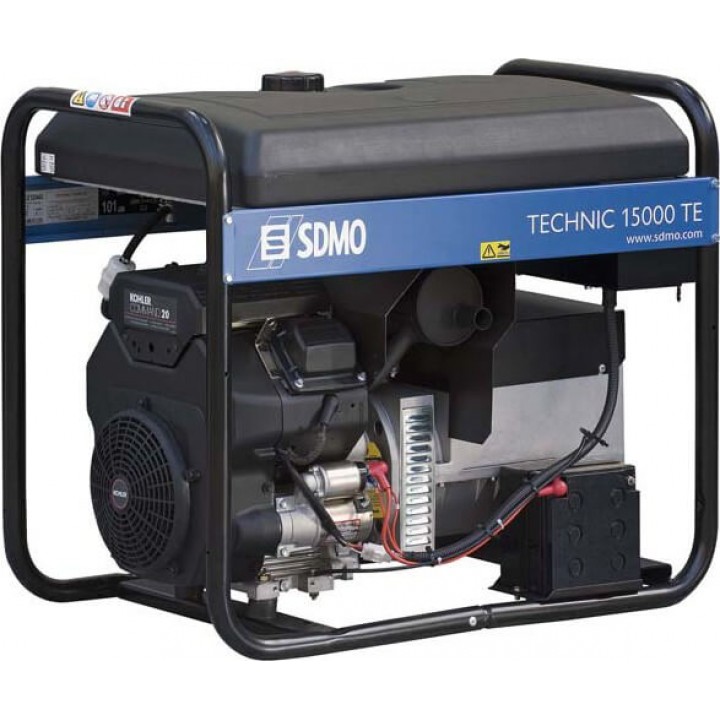 Генератор бензиновый SDMO Technic 15000TE